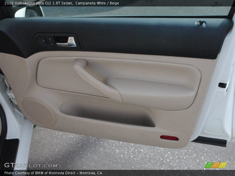 Campanella White / Beige 2003 Volkswagen Jetta GLS 1.8T Sedan