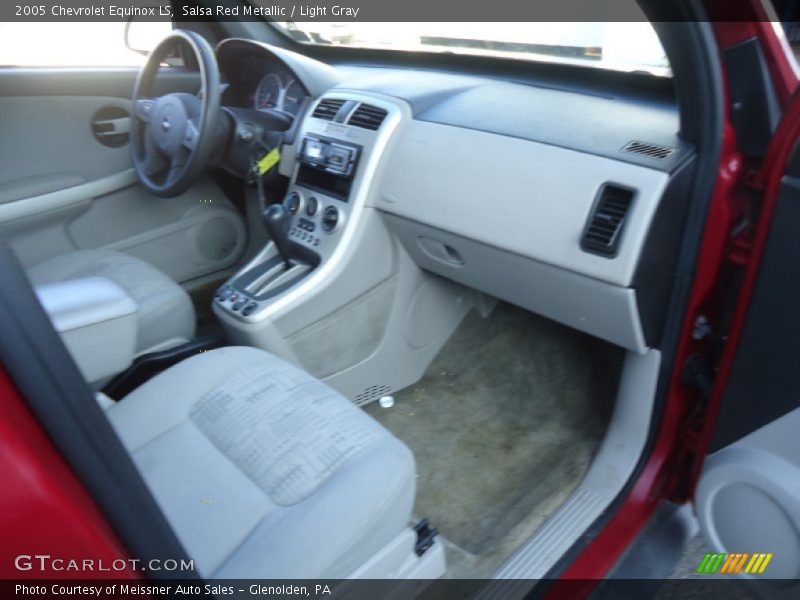 Salsa Red Metallic / Light Gray 2005 Chevrolet Equinox LS