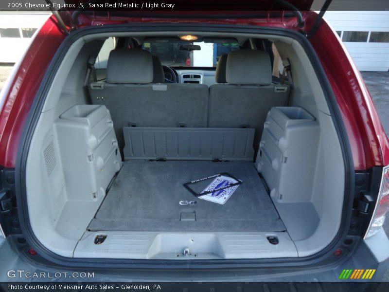 Salsa Red Metallic / Light Gray 2005 Chevrolet Equinox LS