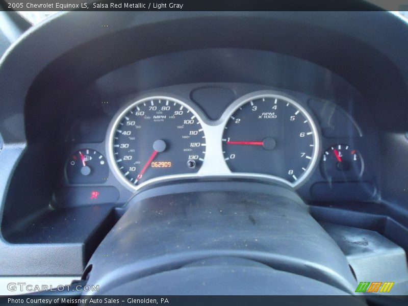 Salsa Red Metallic / Light Gray 2005 Chevrolet Equinox LS
