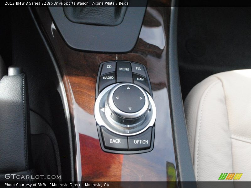 Controls of 2012 3 Series 328i xDrive Sports Wagon