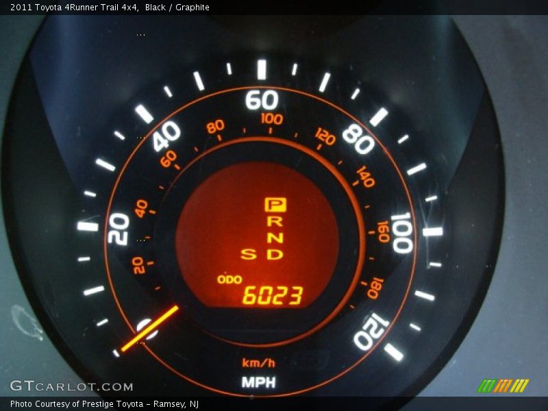 Black / Graphite 2011 Toyota 4Runner Trail 4x4