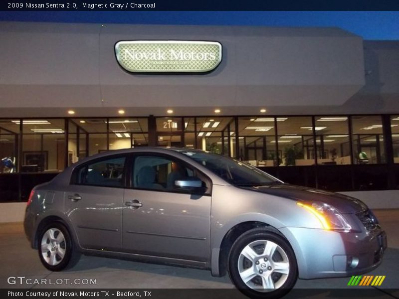 Magnetic Gray / Charcoal 2009 Nissan Sentra 2.0