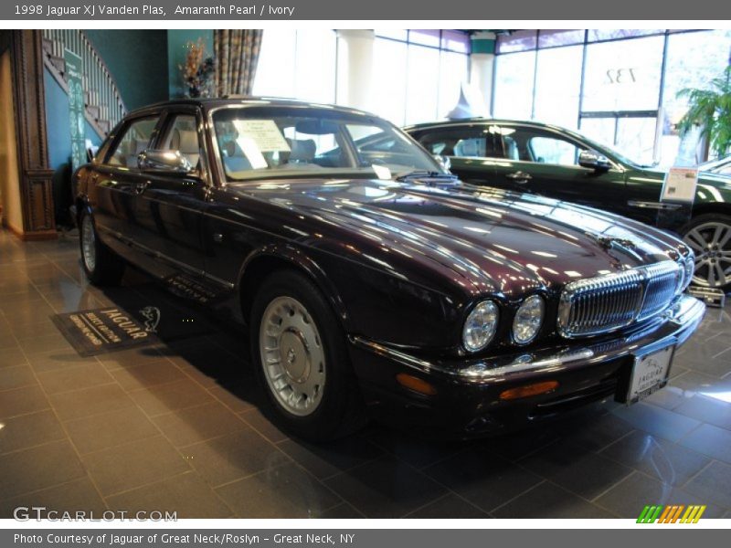 Amaranth Pearl / Ivory 1998 Jaguar XJ Vanden Plas