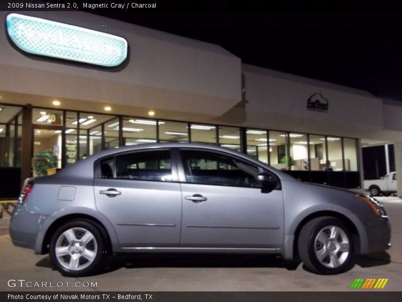 Magnetic Gray / Charcoal 2009 Nissan Sentra 2.0