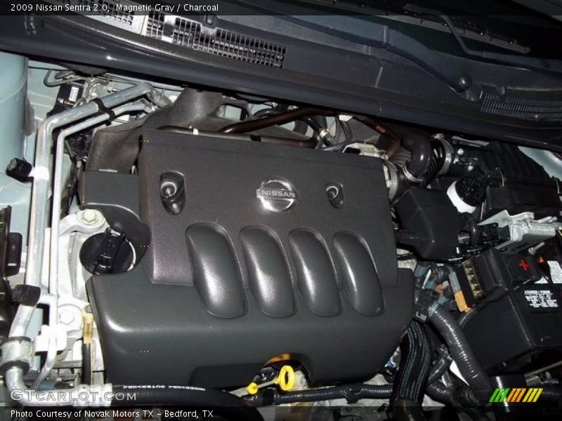 Magnetic Gray / Charcoal 2009 Nissan Sentra 2.0