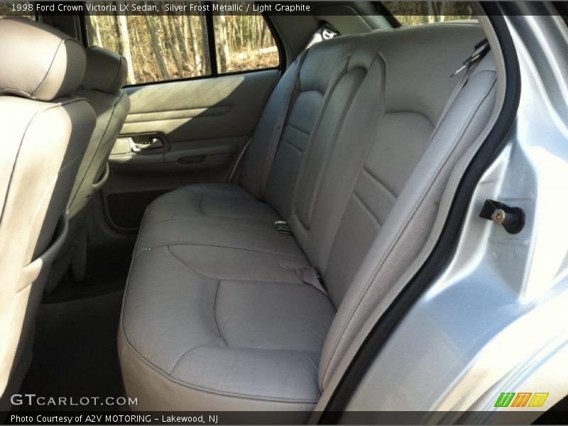 Silver Frost Metallic / Light Graphite 1998 Ford Crown Victoria LX Sedan