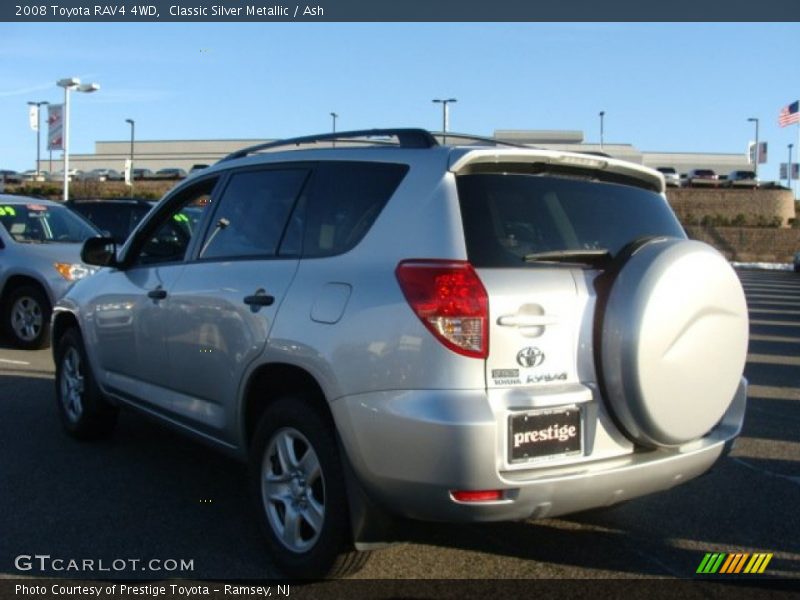 Classic Silver Metallic / Ash 2008 Toyota RAV4 4WD