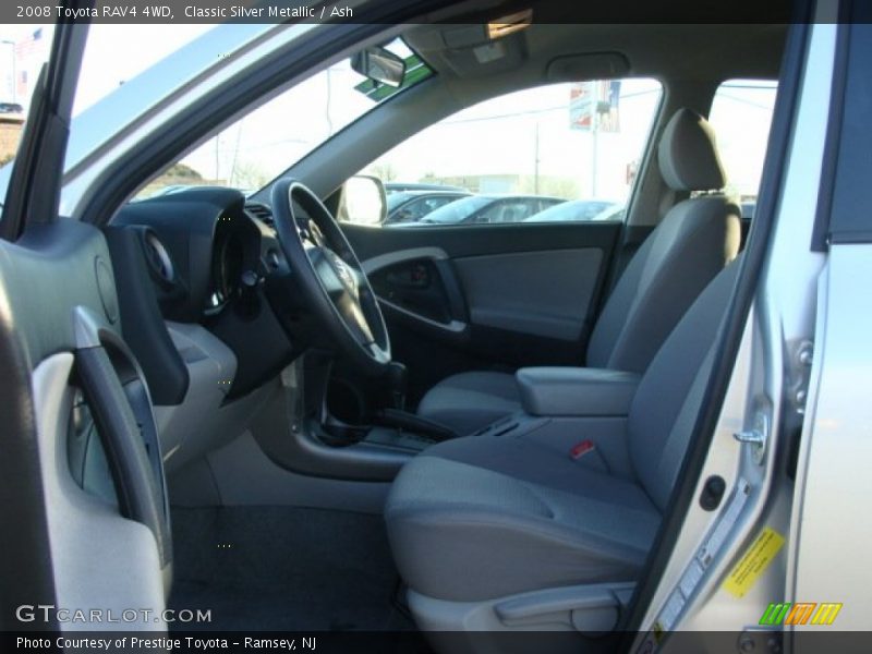 Classic Silver Metallic / Ash 2008 Toyota RAV4 4WD