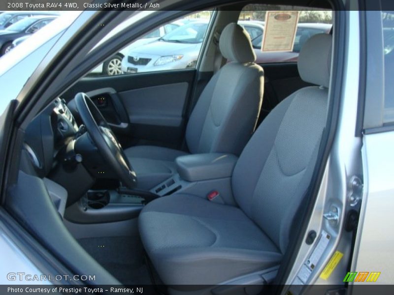 Classic Silver Metallic / Ash 2008 Toyota RAV4 4WD