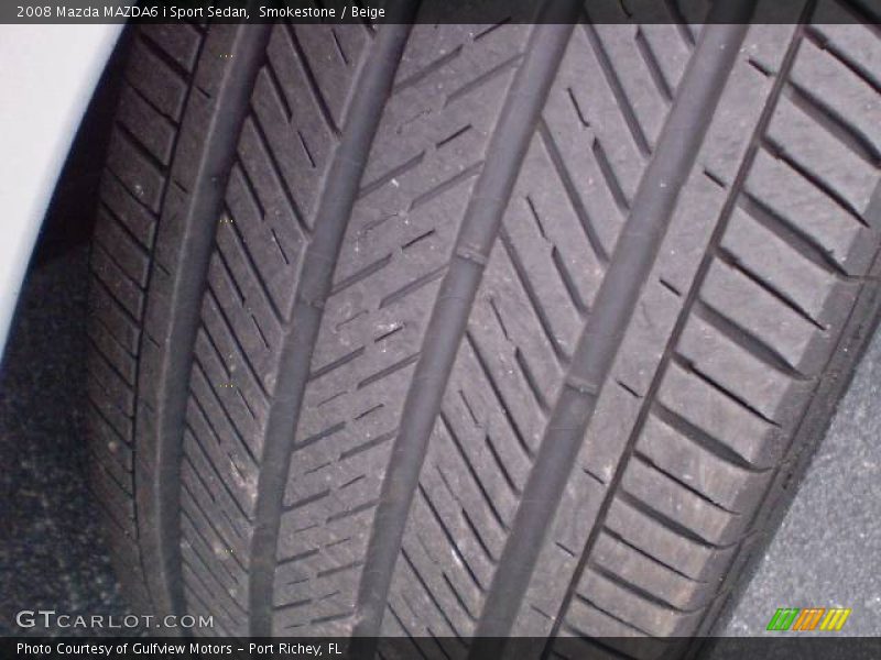 Smokestone / Beige 2008 Mazda MAZDA6 i Sport Sedan