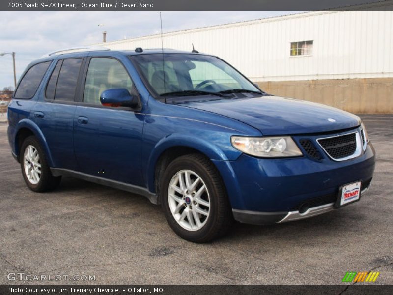 Ocean Blue / Desert Sand 2005 Saab 9-7X Linear