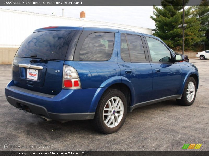 Ocean Blue / Desert Sand 2005 Saab 9-7X Linear