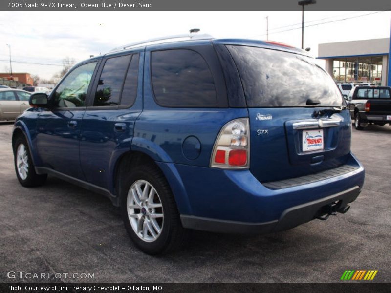 Ocean Blue / Desert Sand 2005 Saab 9-7X Linear