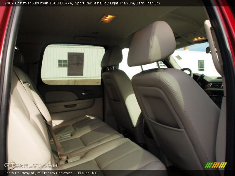 Sport Red Metallic / Light Titanium/Dark Titanium 2007 Chevrolet Suburban 1500 LT 4x4