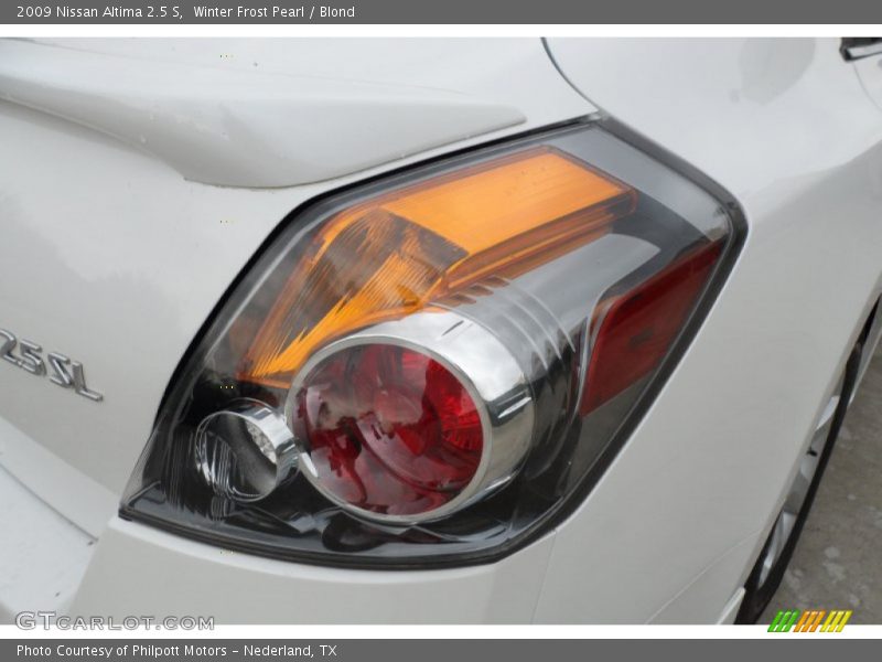 Winter Frost Pearl / Blond 2009 Nissan Altima 2.5 S