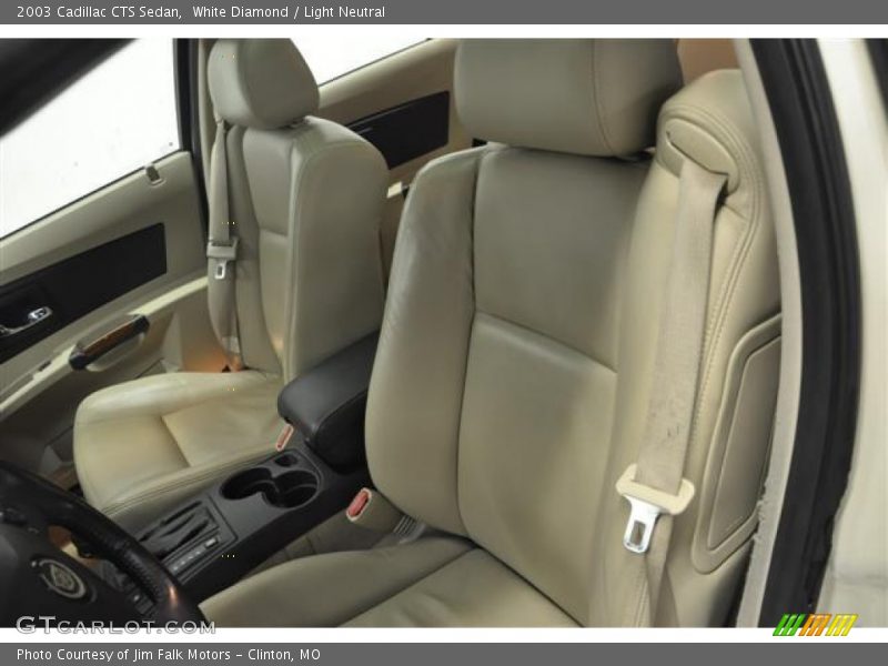 White Diamond / Light Neutral 2003 Cadillac CTS Sedan