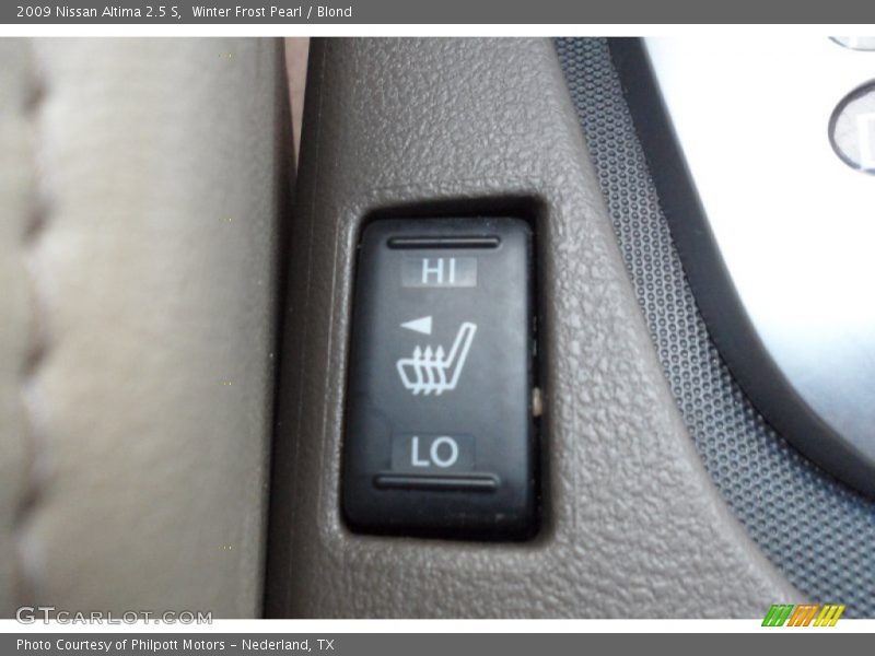 Winter Frost Pearl / Blond 2009 Nissan Altima 2.5 S