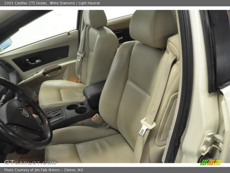 White Diamond / Light Neutral 2003 Cadillac CTS Sedan