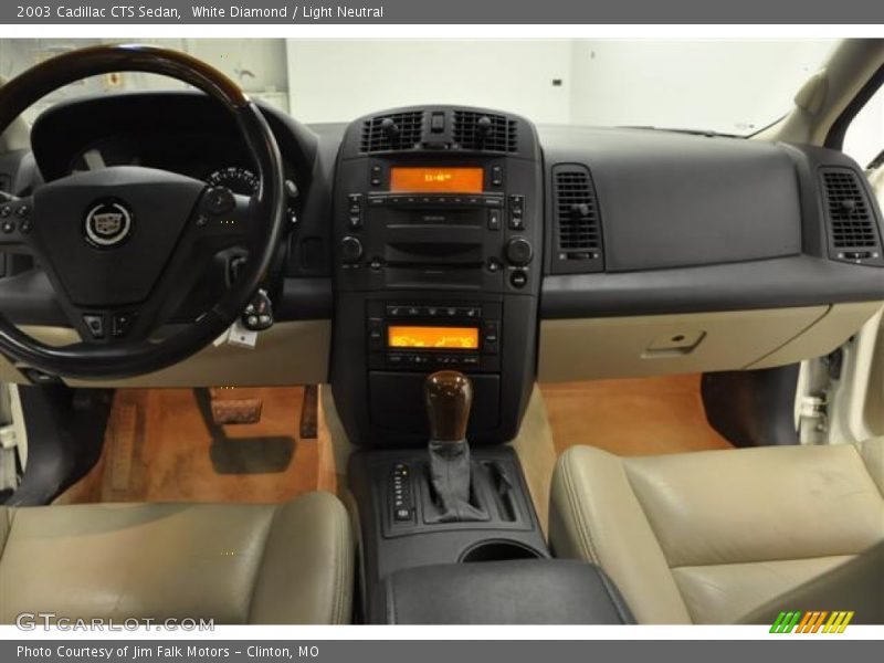 White Diamond / Light Neutral 2003 Cadillac CTS Sedan