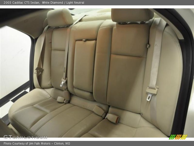 White Diamond / Light Neutral 2003 Cadillac CTS Sedan