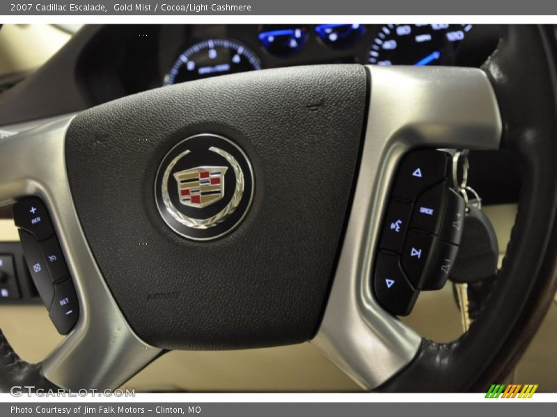 Gold Mist / Cocoa/Light Cashmere 2007 Cadillac Escalade