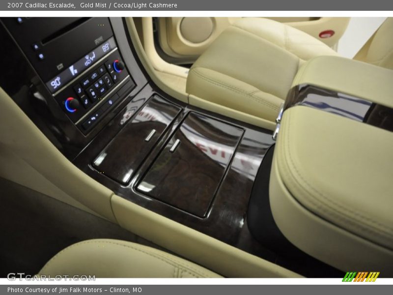 Gold Mist / Cocoa/Light Cashmere 2007 Cadillac Escalade