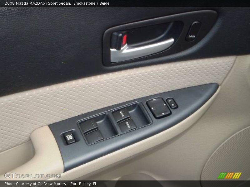 Smokestone / Beige 2008 Mazda MAZDA6 i Sport Sedan