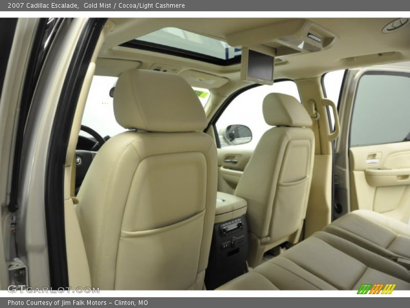 Gold Mist / Cocoa/Light Cashmere 2007 Cadillac Escalade