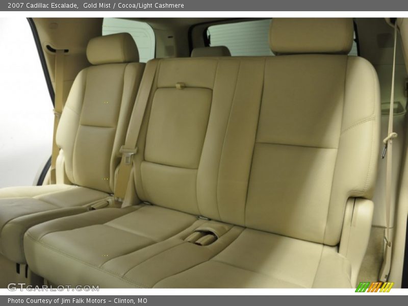 Gold Mist / Cocoa/Light Cashmere 2007 Cadillac Escalade