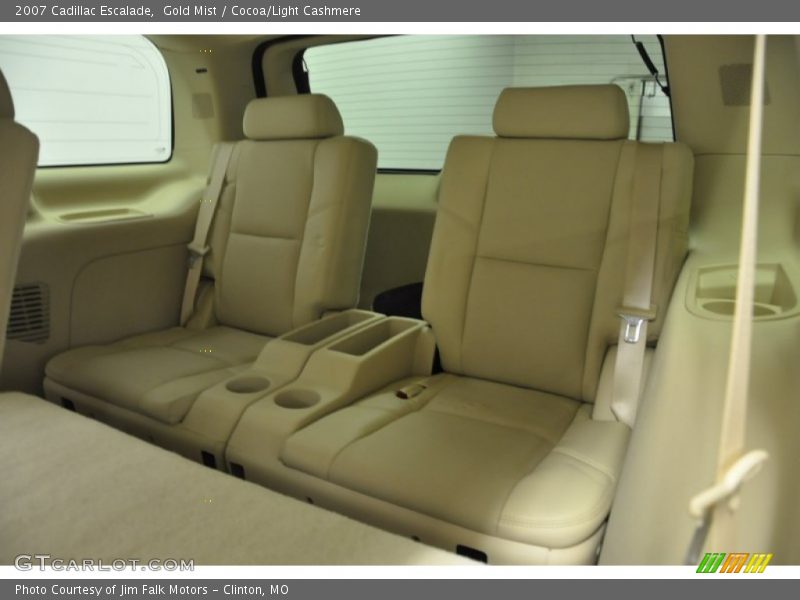 Gold Mist / Cocoa/Light Cashmere 2007 Cadillac Escalade