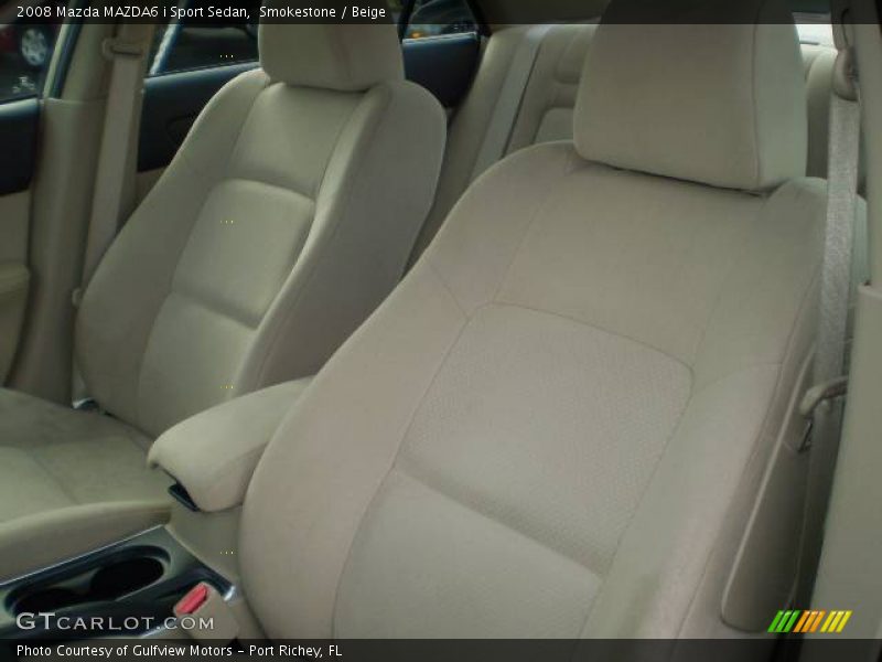 Smokestone / Beige 2008 Mazda MAZDA6 i Sport Sedan