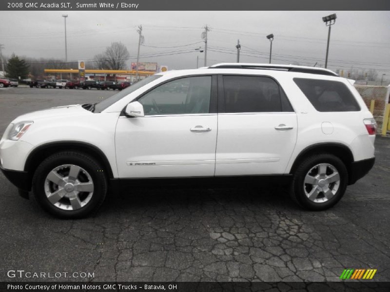 Summit White / Ebony 2008 GMC Acadia SLT