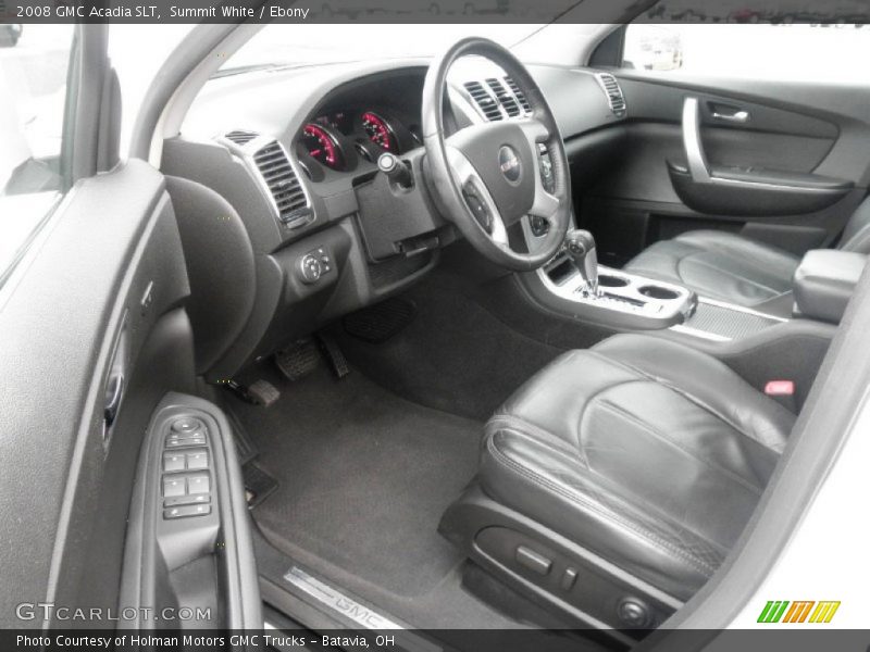 Summit White / Ebony 2008 GMC Acadia SLT