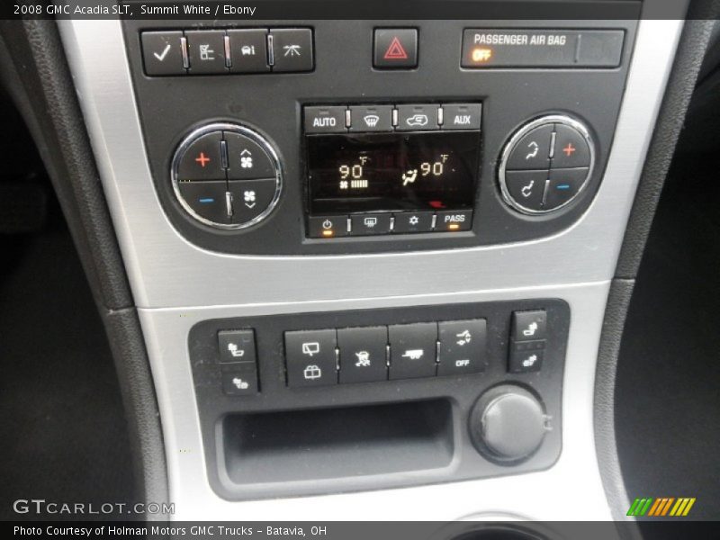 Summit White / Ebony 2008 GMC Acadia SLT