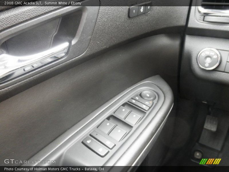 Summit White / Ebony 2008 GMC Acadia SLT