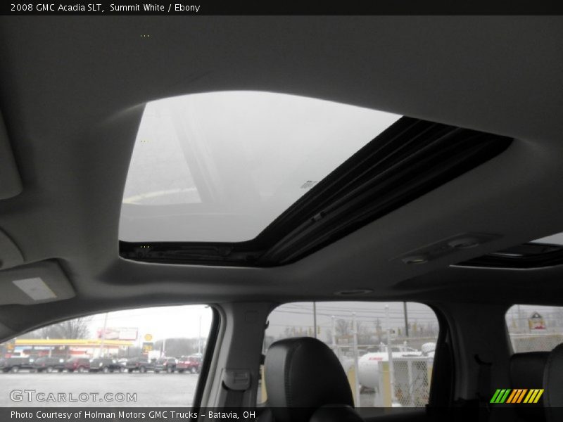 Summit White / Ebony 2008 GMC Acadia SLT