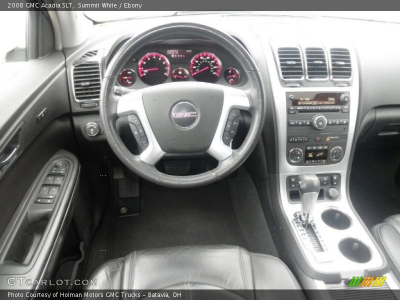 Summit White / Ebony 2008 GMC Acadia SLT