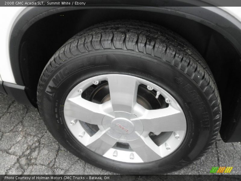 Summit White / Ebony 2008 GMC Acadia SLT