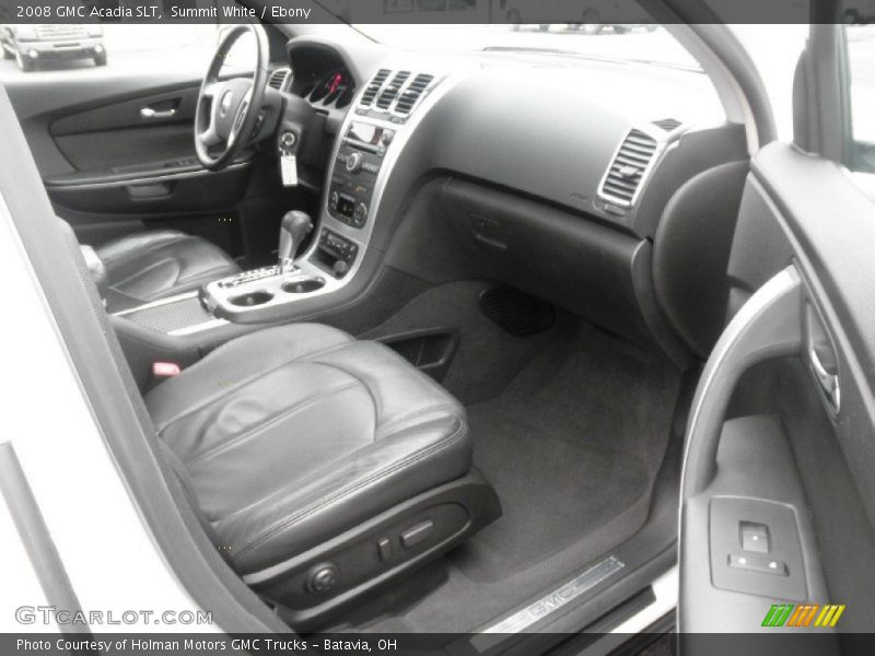 Summit White / Ebony 2008 GMC Acadia SLT