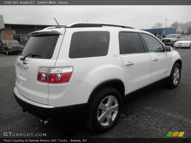 Summit White / Ebony 2008 GMC Acadia SLT
