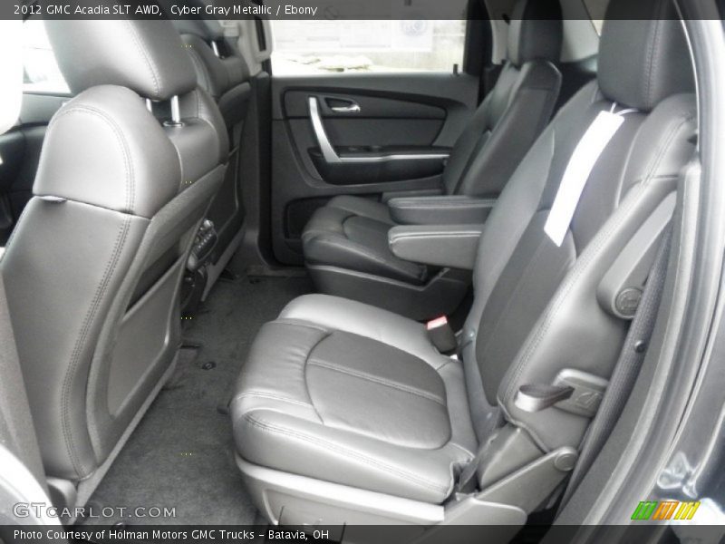 Cyber Gray Metallic / Ebony 2012 GMC Acadia SLT AWD