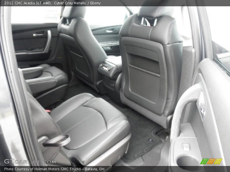 Cyber Gray Metallic / Ebony 2012 GMC Acadia SLT AWD