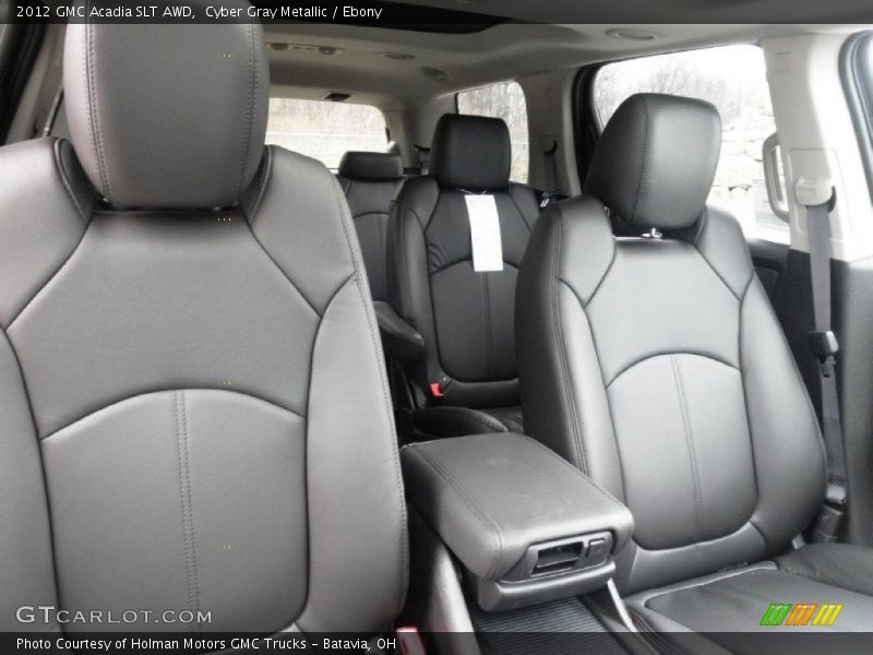  2012 Acadia SLT AWD Ebony Interior