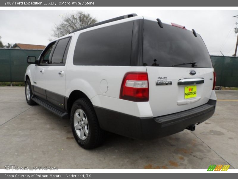 Oxford White / Stone 2007 Ford Expedition EL XLT
