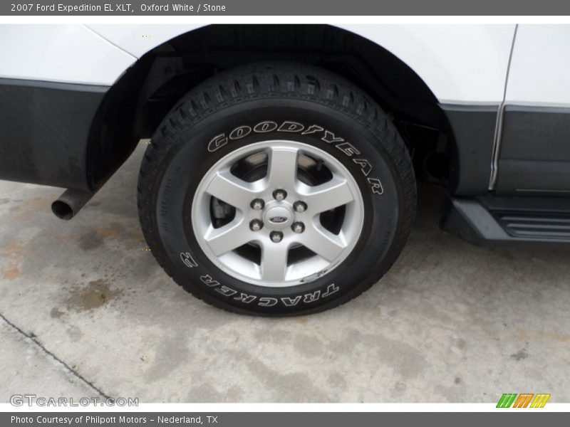 Oxford White / Stone 2007 Ford Expedition EL XLT