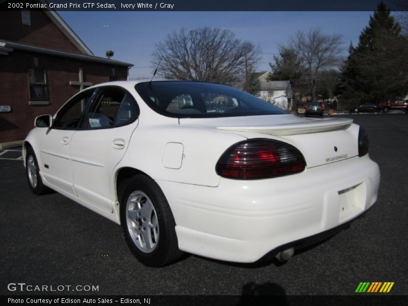 Ivory White / Gray 2002 Pontiac Grand Prix GTP Sedan