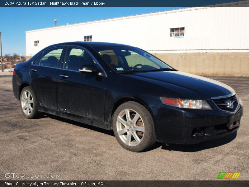 Nighthawk Black Pearl / Ebony 2004 Acura TSX Sedan