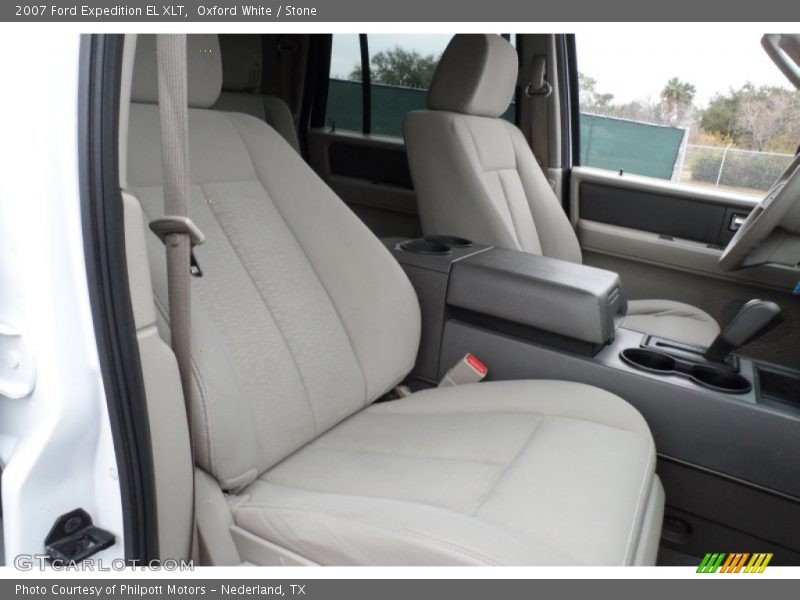 Oxford White / Stone 2007 Ford Expedition EL XLT