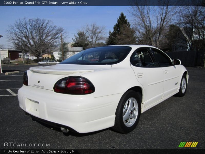Ivory White / Gray 2002 Pontiac Grand Prix GTP Sedan